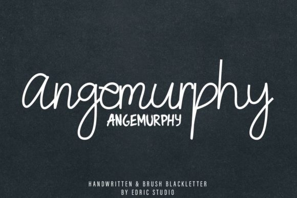 Angemurphy: A Duo Typeface for Elegant Editorial Design