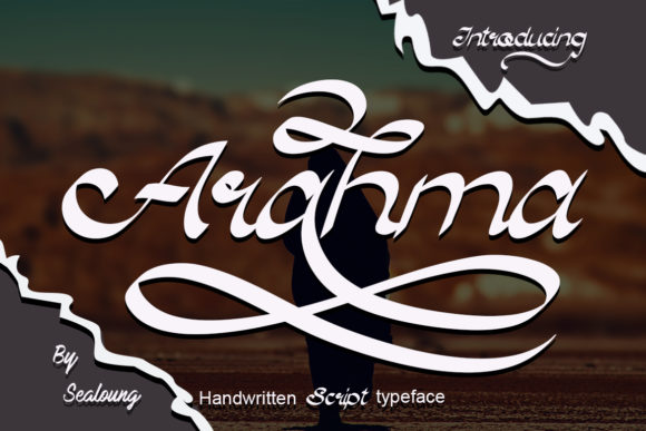 Arahma: A Soft Script Font for Digital Branding