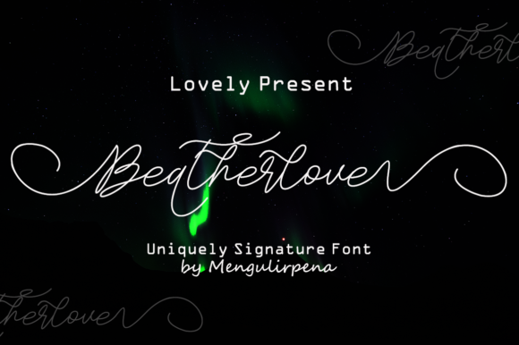 Beatherlove Typeface Review for Elegant Branding
