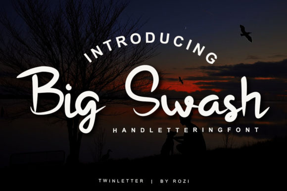 Big Swash: A Timeless Script Font for Editorial Design