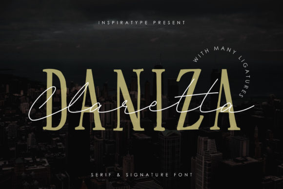 Daniza Claretta: The Perfect Duo Font for Handmade Brands