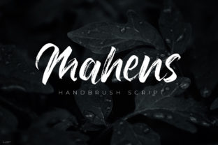 Designing with Mahens: A Modern Script Font for Editors