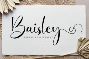 Elevate Your Brand with Baisley Script Typeface
