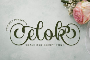 Elok Script Font Review: Stylish Handwritten Typography for Brands