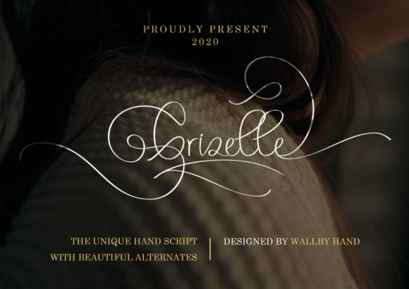Grizelle: The Sophisticated Script Font for Branding