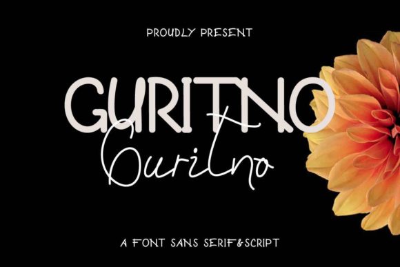 Guritno: A Spectacular Duo Font for Modern Campaigns