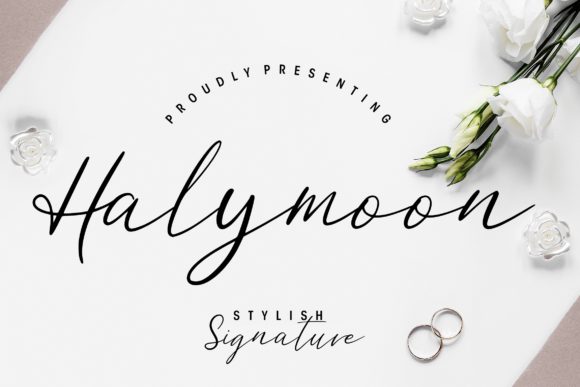 Halymoon Font Review: Elegant Script for Branding