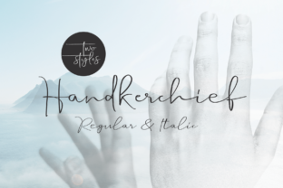 Handkerchief Font for Friendly Web Design