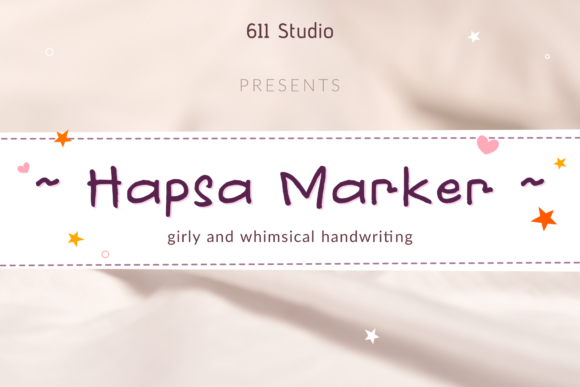 Hapsa Marker: The Elegant Script Font for Small Business Branding