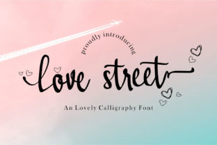Lovestreet Font: A Romantic Script for Web Headers