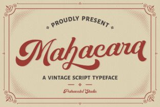 Mahacara: A Vintage Script Font for Digital Branding