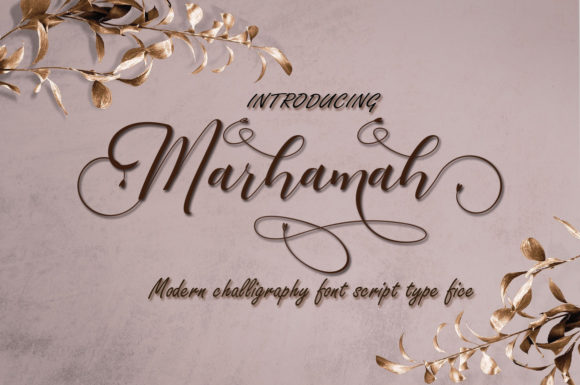 Marhamah Font: The Perfect Script for Handmade Brands