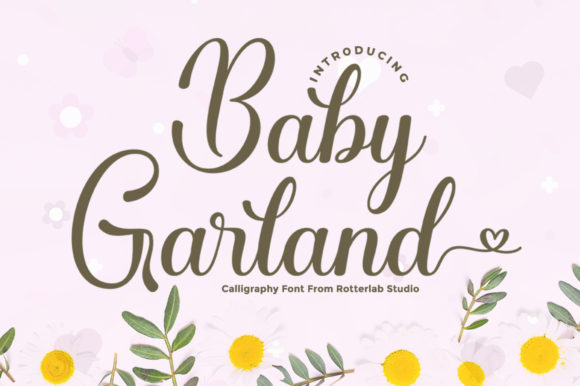 Mastering Campaign Visuals with Baby Garland Font