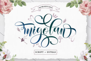 Migolan: A Soft Script Font for Editorial Design