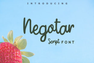 Negotar Font: A Bold Script for Modern Branding