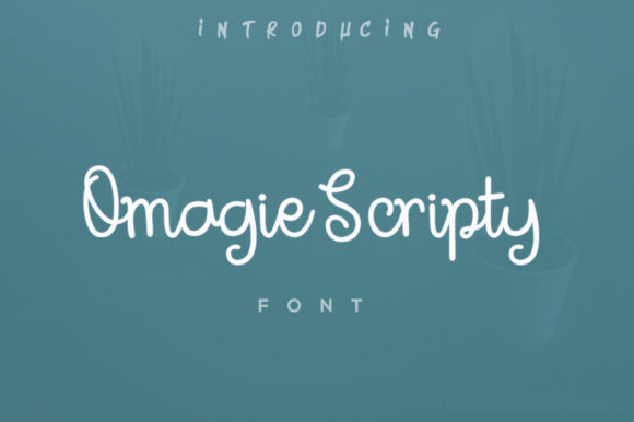 Omagie Scripty: A Smooth Typeface for Modern Branding