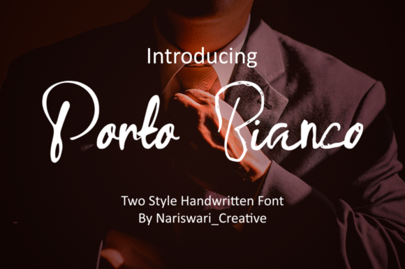 Porto Bianco: An Elegant Script Font for Branding