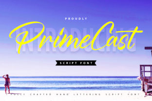 PrimeCast: A Refined Script Font for Editorial Design