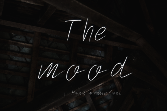 The Mood: A Premium Script Font for Elegant Branding
