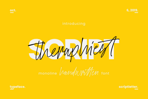 Theraphiest Font: Elevate Your Brand with Elegant Script