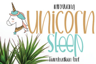 Unicorn Sleep: A Friendly Script Font for Branding